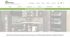 Desktop Screenshot of homeproshops.com